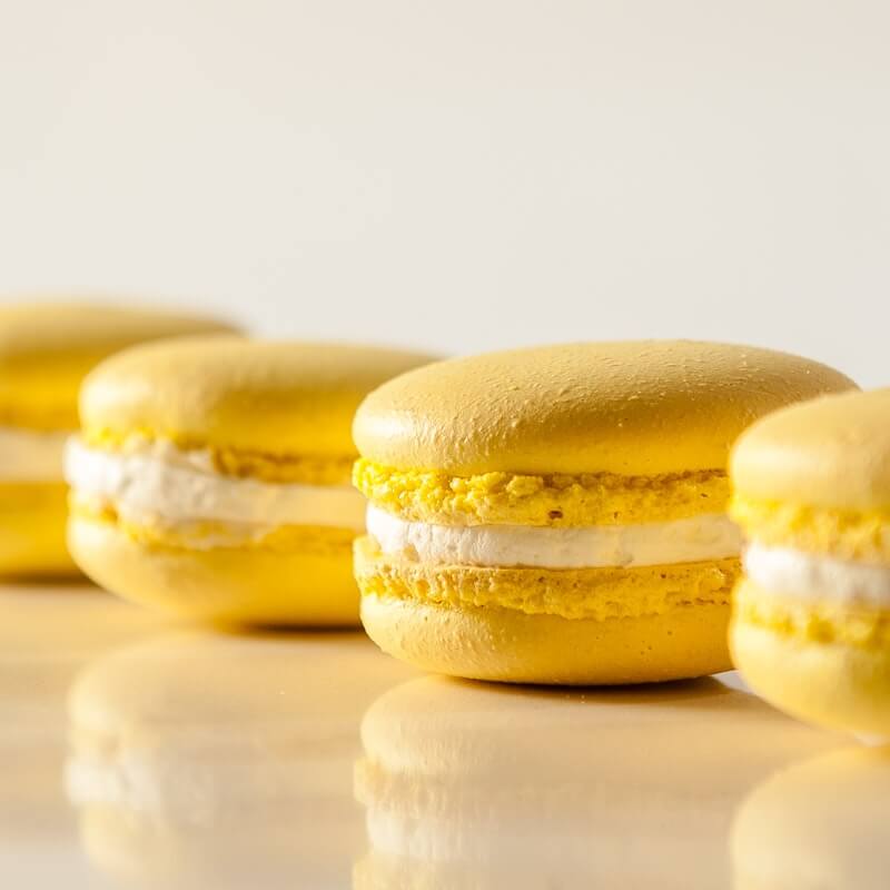 Lemon Macarons - The Baker's Almanac